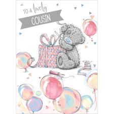 Lovely Cousin Me To You Bear Birthday Card Image Preview